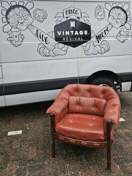 Vintage fauteuil, Sven Ellekaer, voor Coja