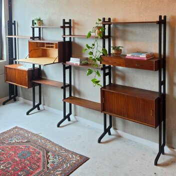Vintage Simpla Lux wandsysteem