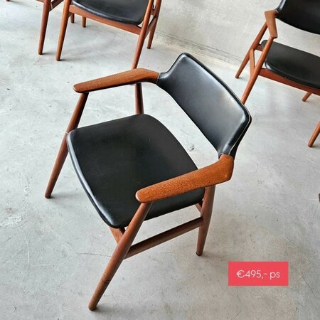 Svent &Aring;ge Eriksen Glostrup M&oslash;belfabrik stoelen model GM11a