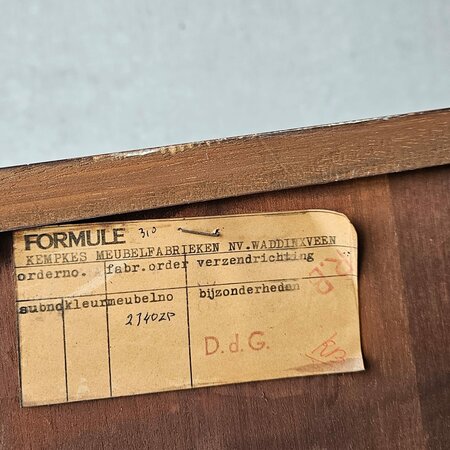 Vintage boekenkastje