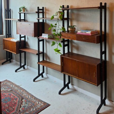 Vintage Simpla Lux wandsysteem