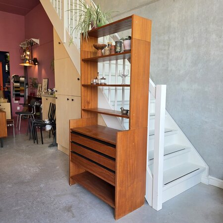 Vintage Poul Cadovius, KLM wandkast