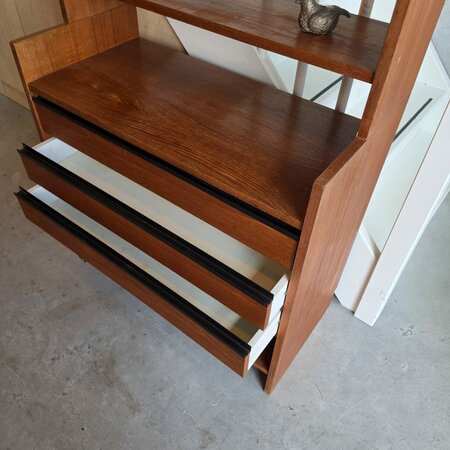 Vintage Poul Cadovius, KLM wandkast