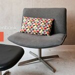 Vintage kiepfauteuil