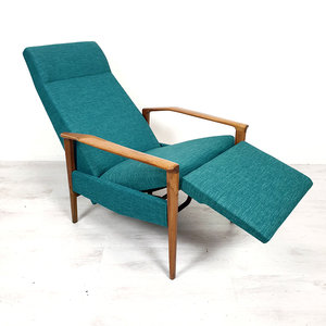 Netjes over het algemeen bibliothecaris Vintage relaxfauteuil 2020-07 - Webshop en winkel voor toffe en betaalbare  vintage meubels en woonaccessoires