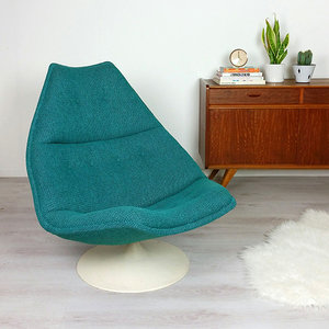 Vintage Artifort Fauteuil F590 - Webshop en voor toffe en vintage meubels woonaccessoires