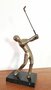 Vintage Messing golfer