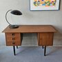 Vintage bureau met kastje en laatjes