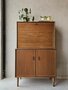 Vintage kast met klep, Formule Meubelen 