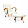 Vintage Pastoe fauteuil met voetenbank