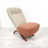 Vintage Artifort fauteuil Congo, opnieuw gestoffeerd