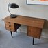 Vintage bureau met kastje en laatjes_