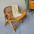 Vintage rotan bankje_