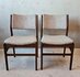 Twee vintage eetkamerstoelen, opnieuw gestoffeerd_