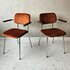 Vintage Gispen stoelen, opnieuw gestoffeerd