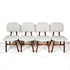 Vier vintage stoelen