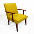 Geel fauteuil